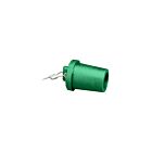 Leviton 17P21-G Casquette de protection mâle vert