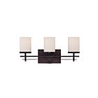 Luminaire de vanité Savoy House Essentials 8-338-3-13 Colton 3 Lumières 180W Bronze anglais
