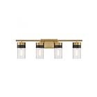 Luminaire de vanité Savoy House 8-3600-4-322 Brickell 4 Lumières 240W Laiton chaud