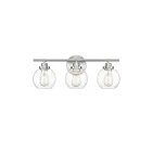 Luminaire de vanité Savoy House Essentials 8-4050-3-SN Carson 3 Lumières 180W Nickel satiné