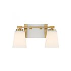 Luminaire de vanité Savoy House 8-6901-2-322 Darby 2 Lumières 120W Laiton chaud