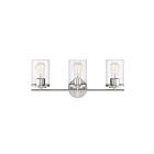 Luminaire de vanité Savoy House Essentials 8-8020-3-11 Marshall 3 Lumières 180W Chrome poli