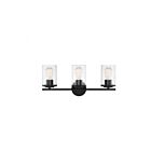 Luminaire de vanité Savoy House Essentials 8-8020-3-BK Marshall 3 Lumières 180W Noir mat