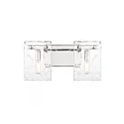 Savoy House 8-8204-2-109 Genry 2-Lumières 120W Chrome/Nickel poli Vanité