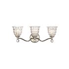 Luminaire de vanité Savoy House 8-880-3-109 Birone 3 Lumières 180W Nickel poli