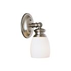 Applique Murale Savoy House Essentials Elise 8-9127-1-Sn 1 Lumière Nickel Satiné