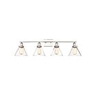 Luminaire de vanité Savoy House Essentials 8-9130-4-109 Drake 4 Lumières 240W Nickel poli