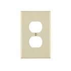 Leviton 80503-T Plaque duplex de taille moyenne en plastique à 1 groupe