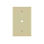 Leviton 80513-I Plaque téléphonique de taille moyenne à 1 groupe