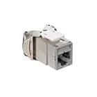 Leviton 81SJK-RG8 Prise Quickport blindéeAtlas-x1 Cat 8 grise