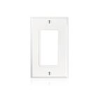 Leviton 84401-G4W Joint SS Decora Plaque Murale 1G - Blanc