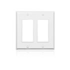 Leviton 84409-G4W Joint SS Decora Plaque Murale 2G - Blanc
