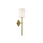 Applique Murale Savoy House Essentials Destin 9-0902-1-322 1 Lumière Laiton Chaud
