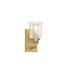 Luminaire de vanité Savoy House Essentials 9-1972-1-322 Hampton 1 Lumière 60W Laiton chaud