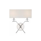 Savoy House Arondale 9-3305-2-109 2-Lumières Nickel poli Applique Murale