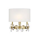 Applique Murale Savoy House Dahlia 9-4364-1-322 1 Lumière Laiton Chaud