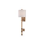 Applique Murale Savoy House Essentials Devon 9-7140-1-322 1 Lumière Laiton Chaud
