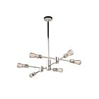 Lustre Artcraft Tribeca AC10786PN 100W 6-lumières nickel poli