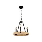 Lustre Artcraft Perris AC11713BK 60W 3-lumières noir