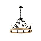 Lustre Artcraft Perris AC11718BK 60W 8-lumières noir