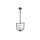 Artcraft Cheshire AC11741NB 1-Light 60W Black Pendant