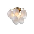 Artcraft AC11993WH Globo 160W Blanc Plafonnier semi encastré