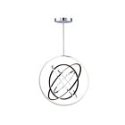 Suspendu Artcraft Trilogy AC6746PN 96W Nickel poli