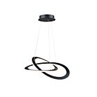 Lustre Artcraft Wave AC7076BK 30W Noir