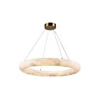 Artcraft Camila AC7469BR 3-Lumières Laiton brossé Suspend à cordon