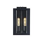 Applique Murale Extérieur Artcraft Waterville AC8790BK 60W Noir mat