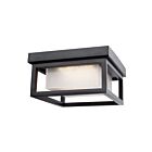 Plafonnier extérieur Artcraft Overbrook AC9136BK 12W 1 lumière noir