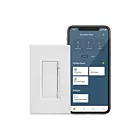 Leviton DN6HD-1BW Gradateur Decora Smart sans neutre, 600 W