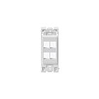 Leviton RE640-WW4 Insertion 4 ports