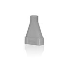 Leviton FBYAD-GYAdaptateur de conduit en Y gris pour système de boîte de sol en béton