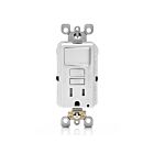 Leviton GFSW1-W Combo Gfci/Switch inviolable 