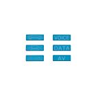 Leviton ICONS-ICL Icône du connecteur Cat6A