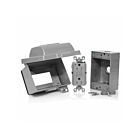 Leviton IUM1H-KBG Gris Horiz en cours d'utilisation/intempéries/couvercle du kit inviolable Nt/boîte/auto-test