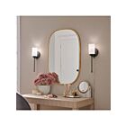 Kichler 37533 1-Lumière Noir mat 60W Applique murale