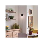 Kichler 37536 1-Lumière Noir mat 60W Applique murale