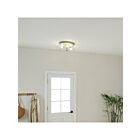 Kichler 38261 3-Lumières Gris antique vieilli 13W Plafonnier