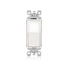 Leviton L5613-2W Interrupteur Lumineux Led Decora 3W 15A Blanc