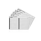 Leviton LSTK3-W Étiquettes de répertoire de circuits Fenêtre 30 Spcs