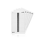 Leviton LSTK4 Étiquettes de répertoire de circuits 42 Spcs