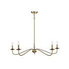 Lustre Savoy House M10085NB 5 Lumières 300W Laiton naturel