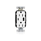 Leviton M56AC-W Prise USB inviolable Lev-Lok 15 A de type A-C 