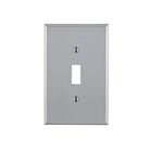 Leviton PJ1-GY Plaque Murale 1 Gang Gris Pb1/25/100