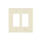 Leviton PJ262-T Plaque murale 2 gangs Rd Pb1/25/100