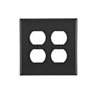 Leviton PJ82-E Plaque Murale 1 Gang Noir Pb1/25/100