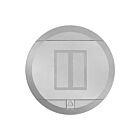 Leviton PT526-GY Couvre-plancher pour porte dans la porte Decora à 2 groupes