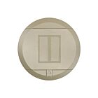 Leviton PT526-N Couvre-plancher pour porte dans la porte Decora à 2 groupes